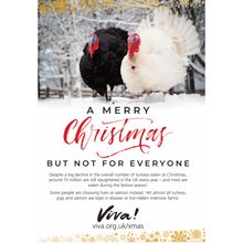 A Very Merry Christmas But Not For Everyone Leaflets x50 Viva! Shop