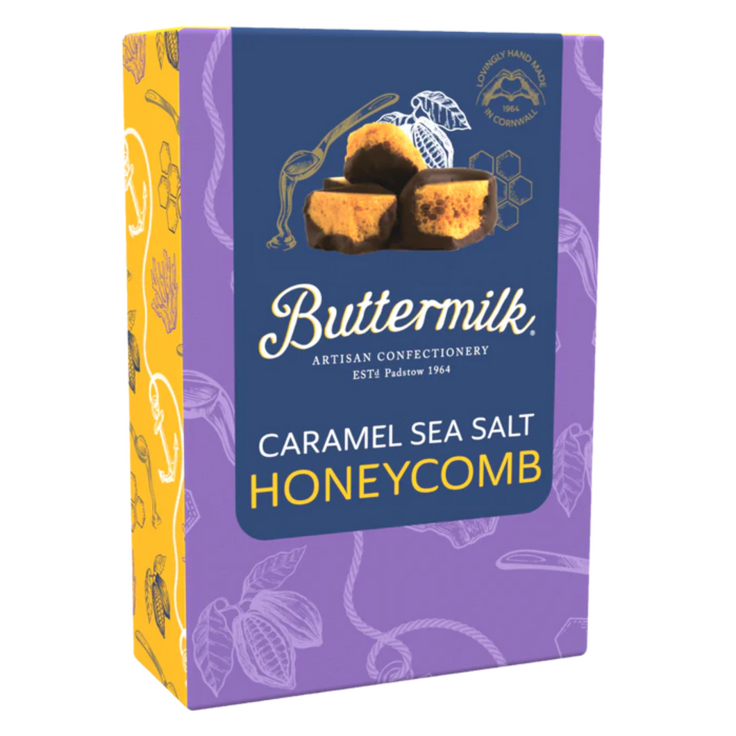 Buttermilk Caramel Sea Salt Honeycomb Dipped In Dark Chocolate Box