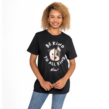 Be Kind To All Kind Face Unisex Jersey Tee - Black Viva! Shop