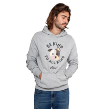 Be Kind To All Kind Face Unisex Pullover Hoody - Melange Grey Viva! Shop