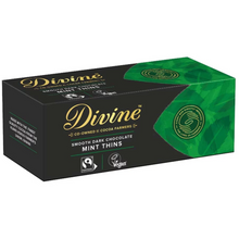 Divine Fairtrade Dark Chocolate After Dinner Mint Thins 200g Viva! Shop