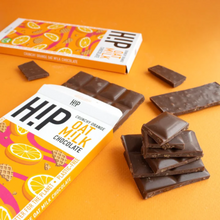 H!p Oat Milk Crunchy Orange Chocolate Bar 70g Viva! Shop