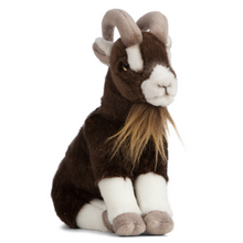 Living Nature Plush Sitting Brown Goat Viva! Shop