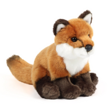 Living Nature Sitting Plush Fox Viva! Shop