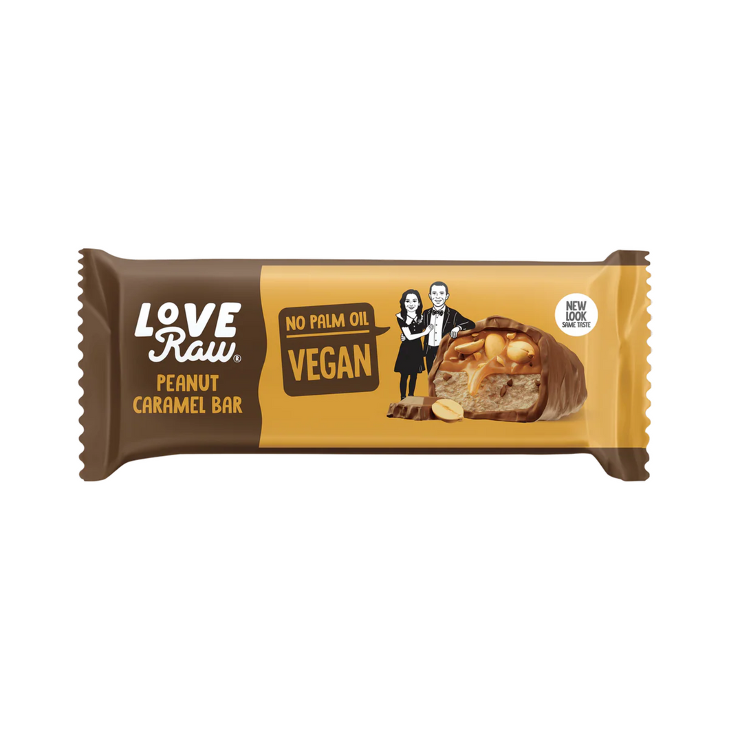 LoveRaw M:lk Chocolate Peanut Caramel Bar 40g