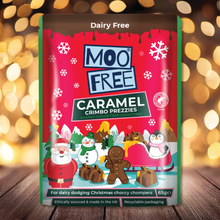 Moo Free Festive Caramel Filled Chocolate Chrimbo Prezzie Shapes 65g
