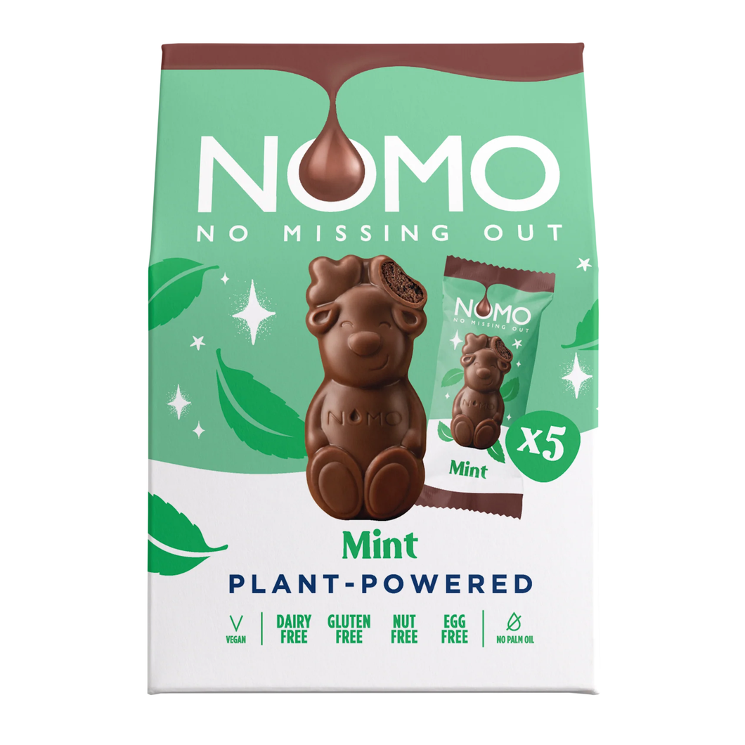 NOMO Mini Mint Reindeer Multipack Pack x 5 53g