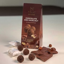Nouri Chocolate & Hazelnut Truffles Gift Box 100g