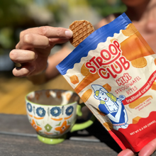 Stroop Club Mini Organic Traditional Caramel Stroopwafel Bites 150g Viva! Shop