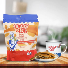 Stroop Club Mini Organic Traditional Caramel Stroopwafel Bites 150g Viva! Shop