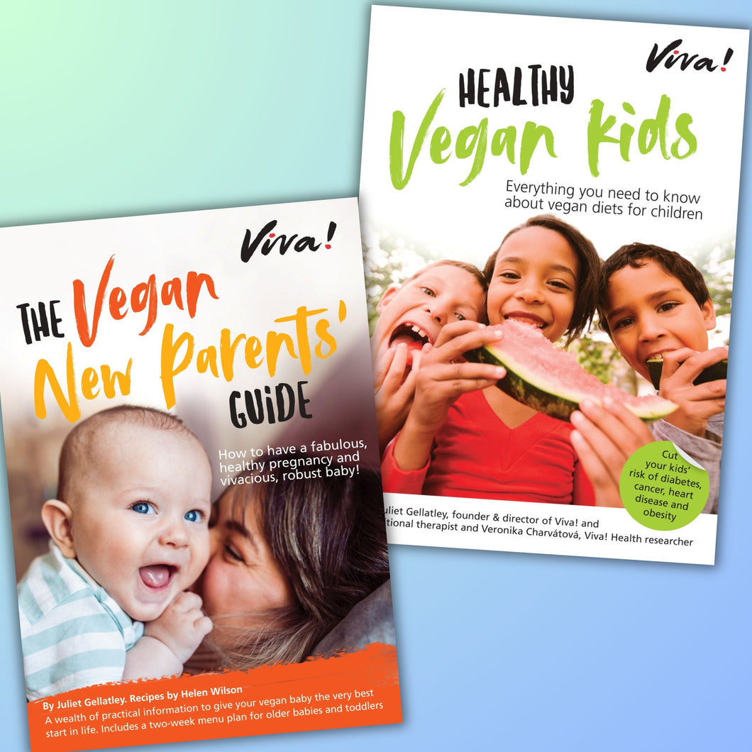 The Vegan New Parents & Healthy Vegan Kids Guide Bundle