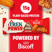 Trek Power Lotus Biscoff Chocolate Protein Bar 55g