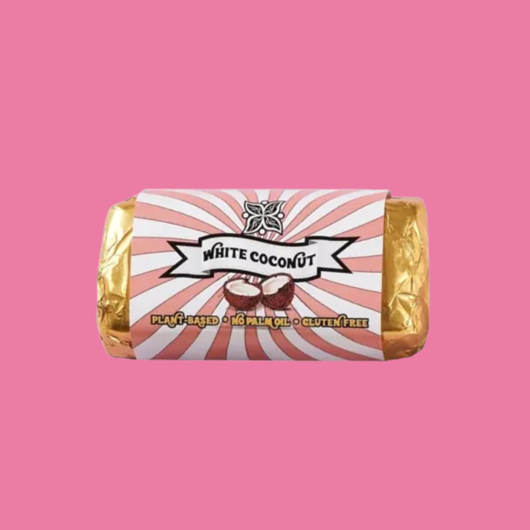 Vegan Delights White Coconut Bar 50g