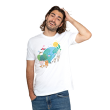 Viva! Happy Planet Festival Unisex Classic Jersey Tee - White Viva! Shop