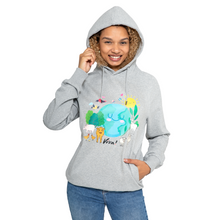 Viva! Happy Planet Festival Unisex Classic Raglan Pullover Hoody - Melange Grey Viva! Shop