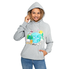  Viva! Happy Planet Festival Unisex Classic Raglan Pullover Hoody - Melange Grey Viva! Shop