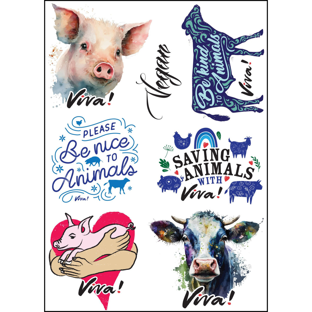 Viva! Temporary Tattoos Viva! Shop