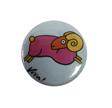 Animal Badge - Ram Viva! Shop