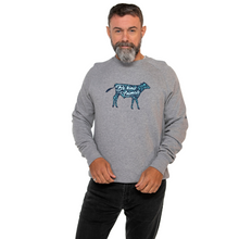 Be Kind To Animals Unisex Raglan Sweatshirt - Light Heather Viva! Shop