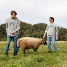 Be Kind To Animals Unisex Raglan Sweatshirt - Light Heather Viva! Shop