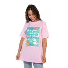Five Good Reasons To Go Vegan Unisex Classic Jersey Tee - Sweet Lilac Viva! Shop