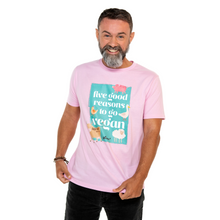 Five Good Reasons To Go Vegan Unisex Classic Jersey Tee - Sweet Lilac Viva! Shop