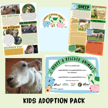 Kids Adoption Pack - Adopt Odin the Sheep - Adoption Scheme - Viva! Shop