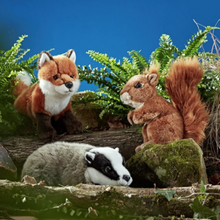 Living Nature Sitting Plush Fox Viva! Shop