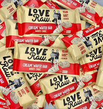 LoveRaw White Chocolate Cre&m Filled Wafer Bars 43g Viva! Shop