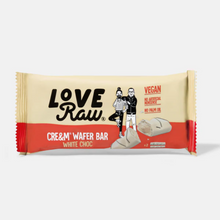LoveRaw White Chocolate Cre&m Filled Wafer Bars 43g Viva! Shop