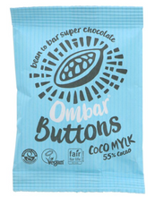 Ombar Coco Mylk Chocolate Buttons 25g Viva! Shop