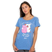 Why Love One And Eat The Other Women's Classic Tee - Heather Blue Viva! Shop
