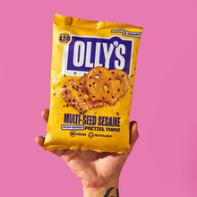 Olly's Multi-Seed Sesame Oven-Baked Pretzel Thins 35g