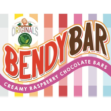 Catherine's Originals Vegan Milk Chocolate Bendy Bar Twin Pack with a Raspberry Filling 50g