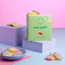 Ask Mummy & Daddy Vegan Fizzy Sour Apples Gift Box 120g