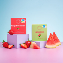 Ask Mummy & Daddy Vegan Fizzy Strawberries Gift Box 120g