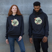 Be Their Voice Pullover Hoodie - Faded Black