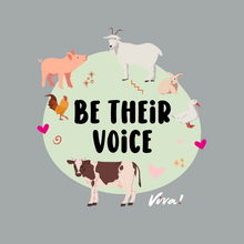 Be Their Voice Women’s Rolled Sleeve Jersey Tee - Light Heather