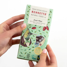 Bennetto Organic Dark Chocolate Mint Bar 80g