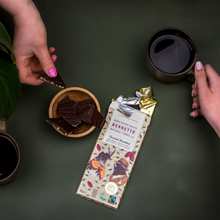 Bennetto Organic Dark Chocolate Toasted Hazelnuts Bar 80g