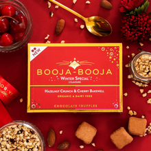 BoojaBooja HazelnutCrunch CherryBakewell Truffles