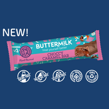 SALE 06/01/2024 - Buttermilk Plant-Powered Caramel Filled Bar 40g