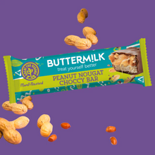 Buttermilk Plant-Powered Peanut Nougat Bar 50g Viva! Shop