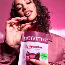 Candy Kittens Lucky Cherry Gourmet Sweets Sharing Bag 140g