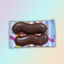 Catherine's Originals Vegan Milk Chocolate Bendy Bar Twin Pack with a Raspberry Filling 50g