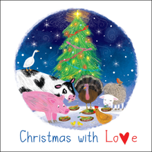 Christmas With Love (Designed by Holly & Wendy Bushnell) - Christmas Cards Pack of 5