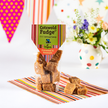 Cotswold Fudge Co Vegan Caramel and Seasalt Fudge 150g Viva! Shop