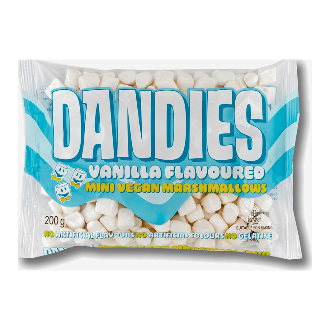 Dandies Vegan Vanilla Mini Marshmallows 200g