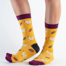 Doris & Dude Women's Bamboo Socks - Gold Speckled Hen Viva! Shop