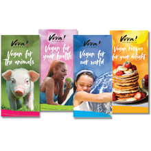 FREE Set of Viva! Vegan Leaflets